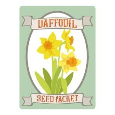 Daffodil Seed Packet