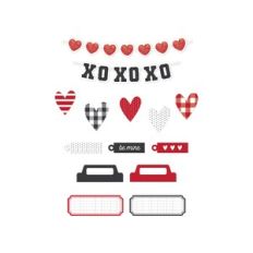 fj heart day ephemera stickers