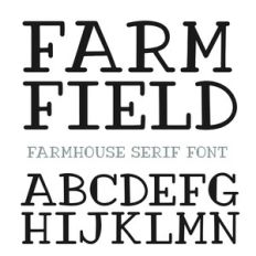 Farm Field Font