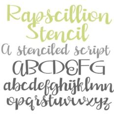 ZP Rapscillion Stencil