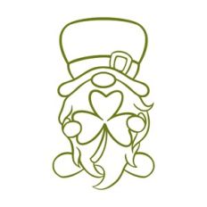 Leprechaun in a hat