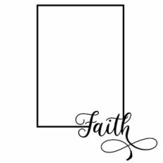 Faith Rectangle Frame