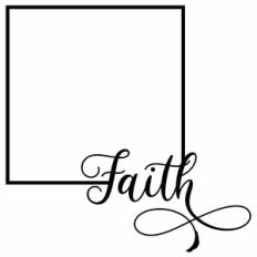Faith Square Frame
