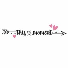 This Moment Heart Word Arrow