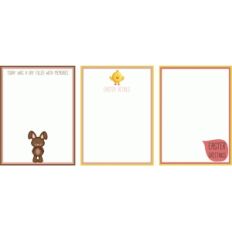 easter journal cards 3x4