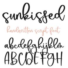 Sunkissed Font