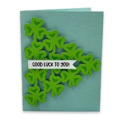 Tall Shamrock A2 Card