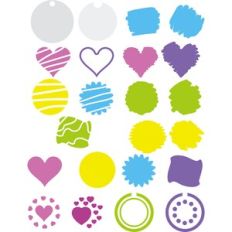 Keyring Stamp Background Set