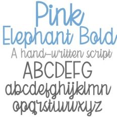 PN Pink Elephant Bold