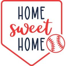 Home Sweet Home Baseball Diamond