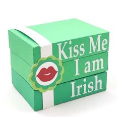Kiss Me I'm Irish Stacking Blocks