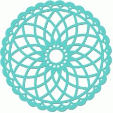 doily scalloped lace
