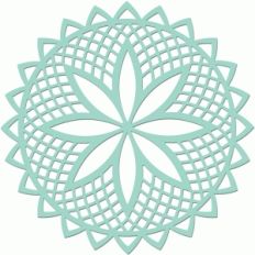 doily pointed net lace