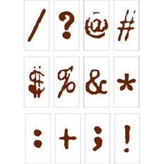 Symbol Tiles Vintage Type