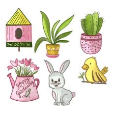 Spring Garden Planner Stickers