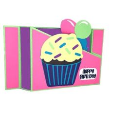 Birthday Cupcake Wiper Card