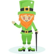 waving leprechaun