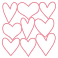hearts background