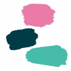 Mixed Media Brush Strokes