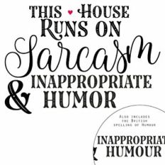 This House Runs On Sarcasm and Inappropriate Humor