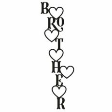 Brother Vertical Heart Frame