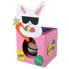 Cool Bunny Cupcake Gift Box