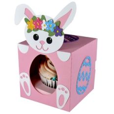 Easter Bunny Cupcake Gift Box