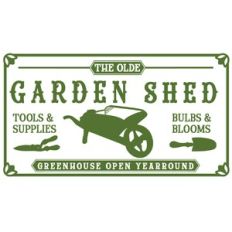 The Olde Garden Shed Sign