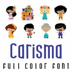 Carisma Full Color Font