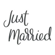 just married