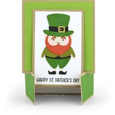 French Door Easel Card St Patrick