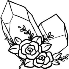 Roses and Crystals