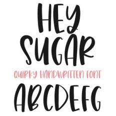 Hey Sugar Font