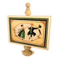 Box 3D Block Postcard Display