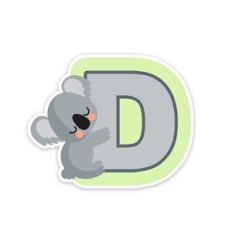 koala D letter