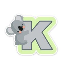 koala k letter