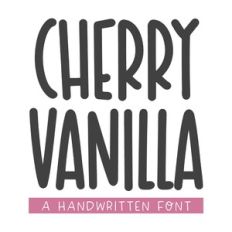 BFC Cherry Vanilla Marker Handwriting Font