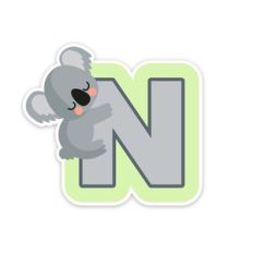 koala N letter