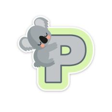 koala P letter
