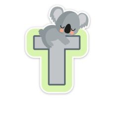 koala T letter