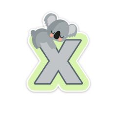 koala X letter