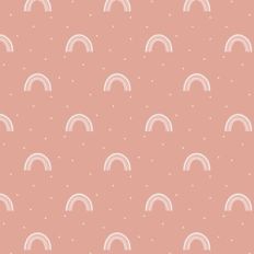 pink boho rainbow pattern