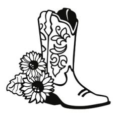 Boots and Sunflowers