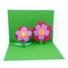 Pop Up Flowers Card