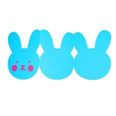 Bunny Rabbit Trifold Card