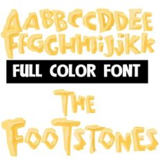 The Footstones Color Font