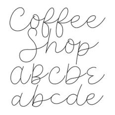 BFC Coffee Shop Cursive Sketch Font