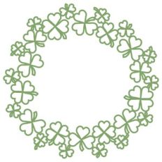 shamrock wreath