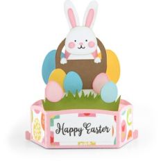 Hexagon Pop Up Card Easter Basket
