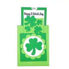 Shamrock Double Pocket Card
